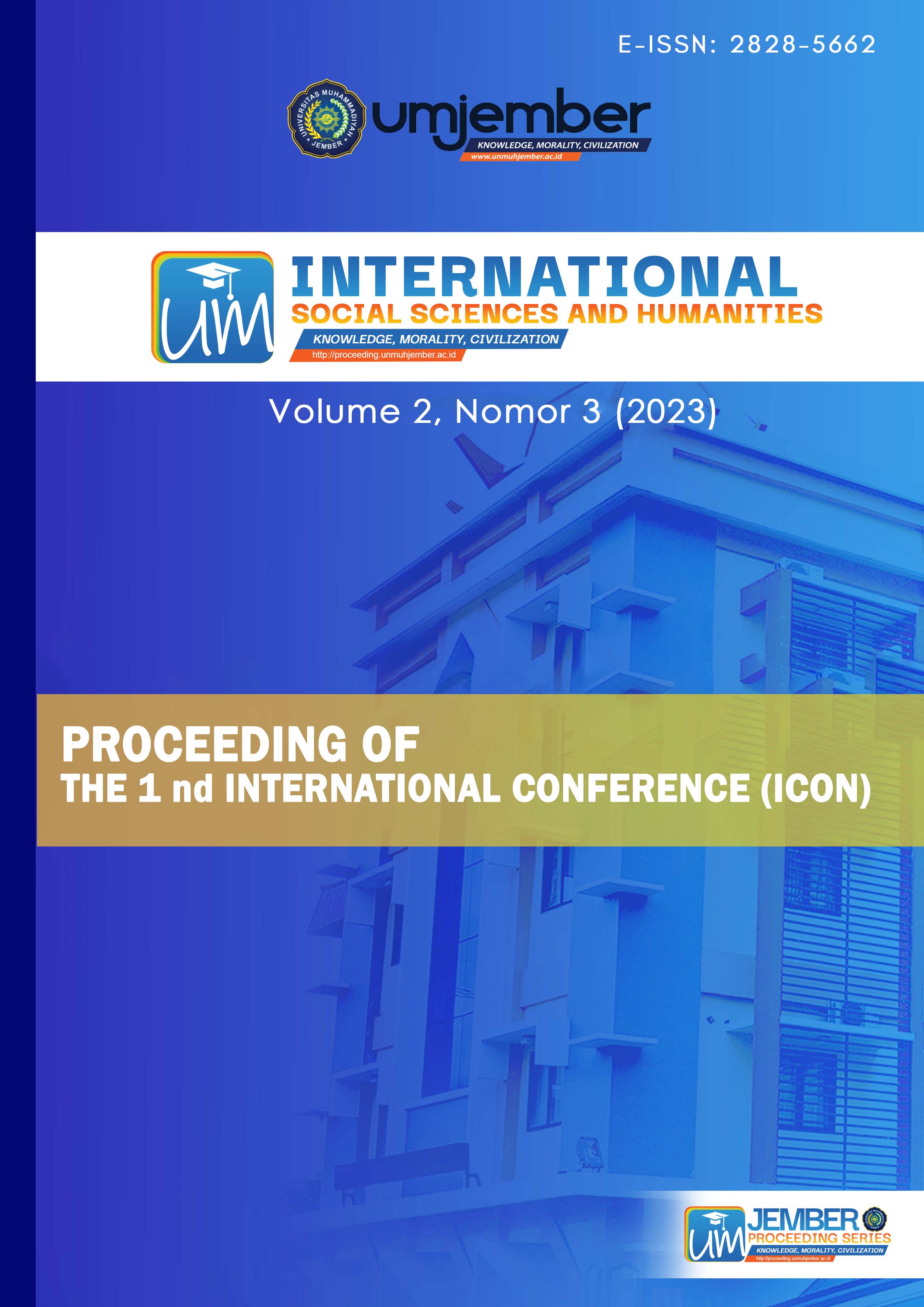 					View Vol. 2 No. 3 (2023): Proceedings of  International Conference (ICON)
				